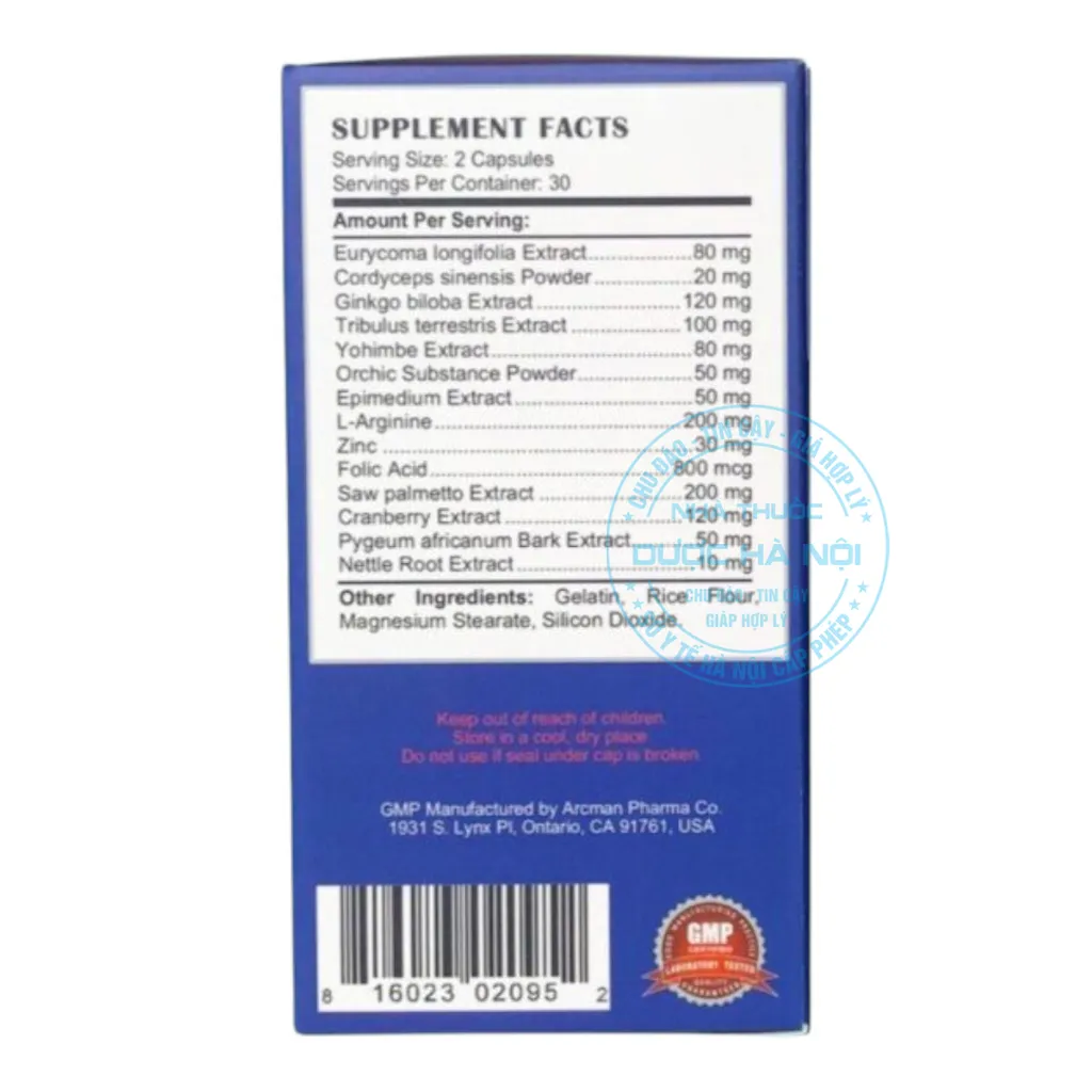 Viên uống Testomen