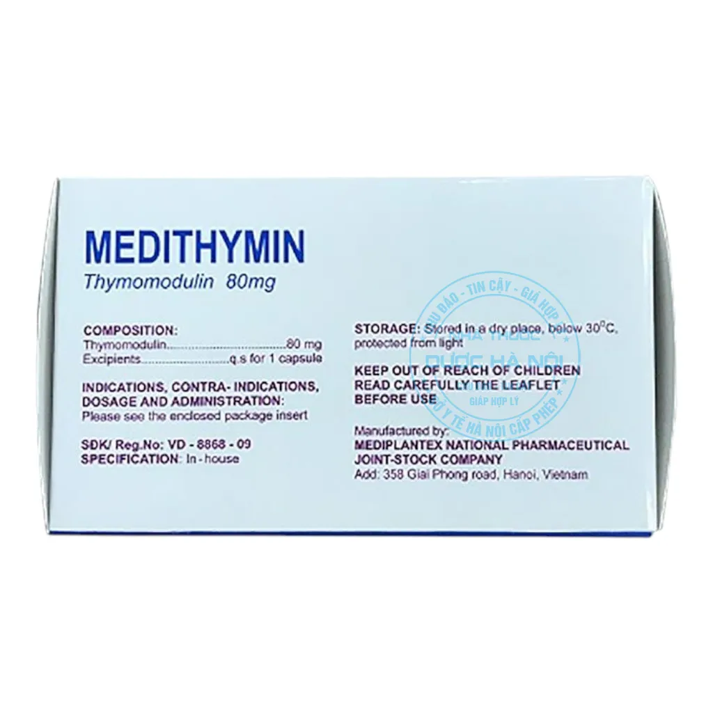 thuốc Medithymin 80mg