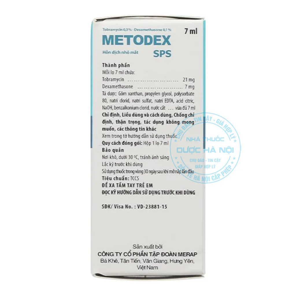 thuốc nhỏ mắt Metodex SPS