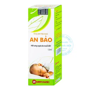 Dung dịch thảo dược An Bảo hết sưng ngứa do muỗi đốt (Chai 12ml)