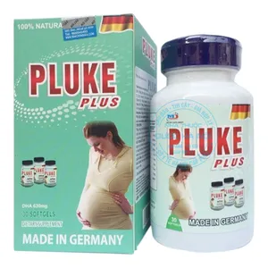Viên uống Pluke Plus hỗ trợ tăng cường sức đề kháng (1 Hộp x 30 Viên)