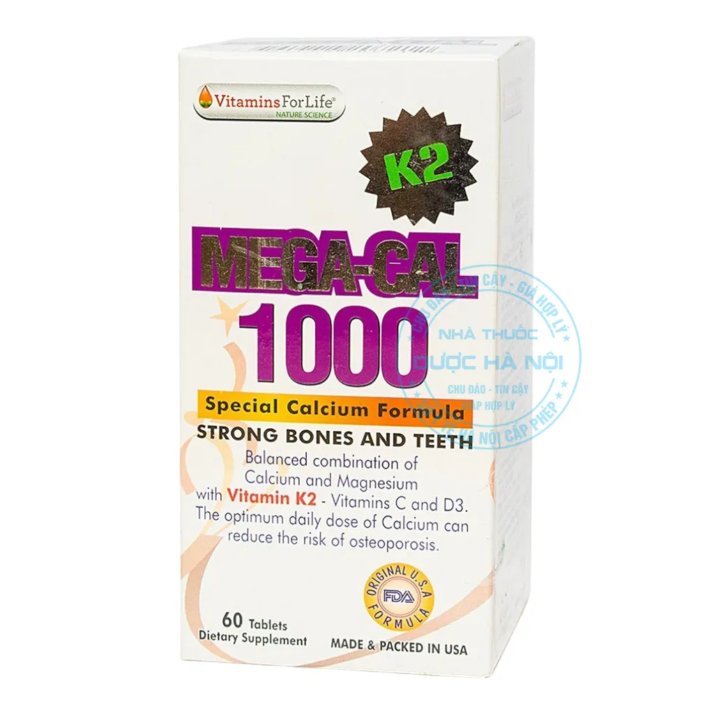 Viên uống Mega-Cal 1000