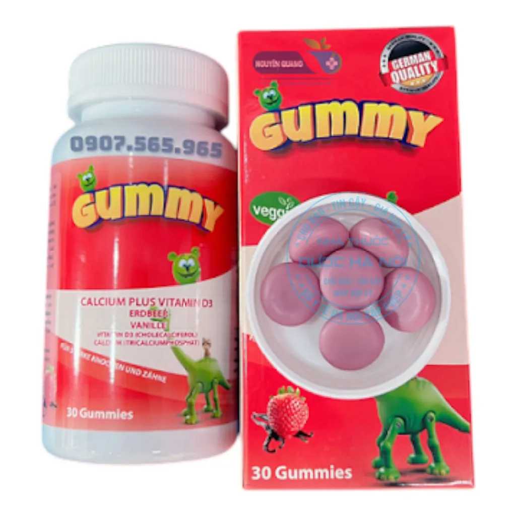 Gummy Calcium Plus Vitamin D3