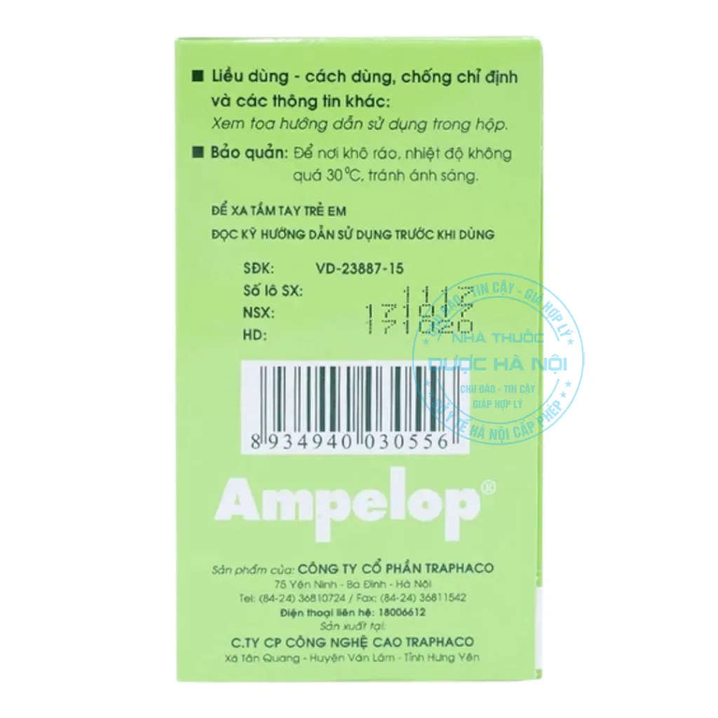 Thuốc Ampelop