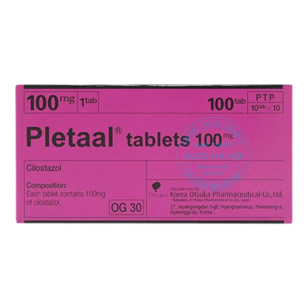 thuốc Pletaal 100mg