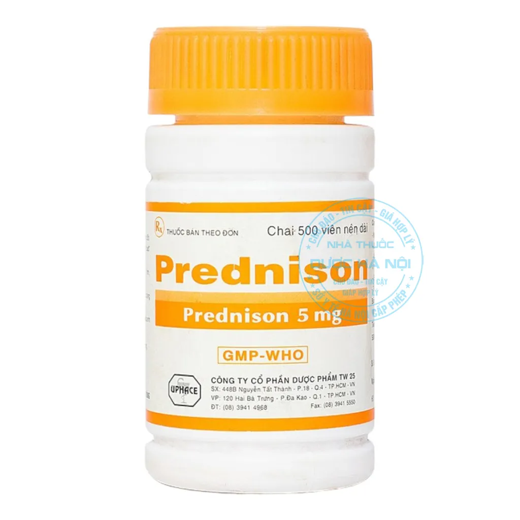 thuốc Prednison 5mg