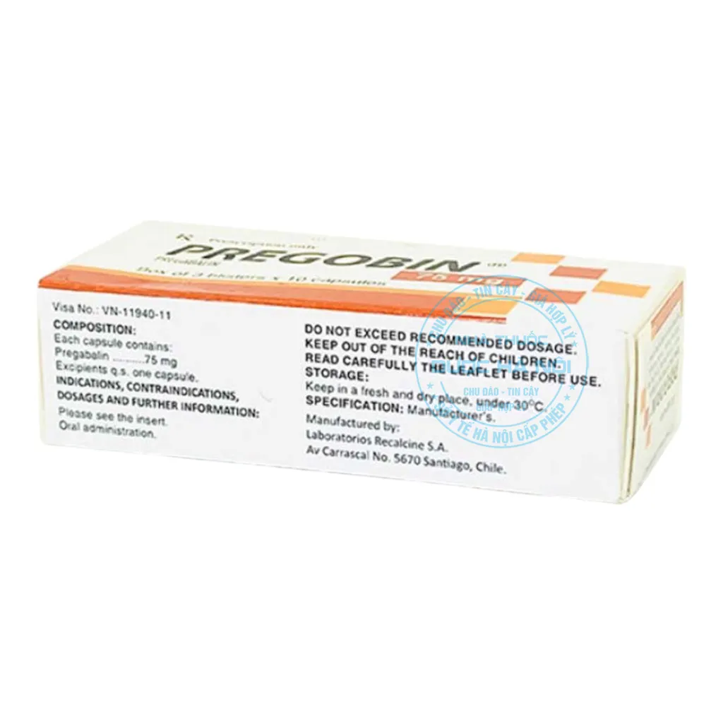 thuốc Pregobin 75mg