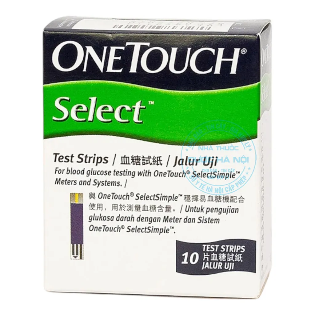Que thử đường huyết Onetouch Select