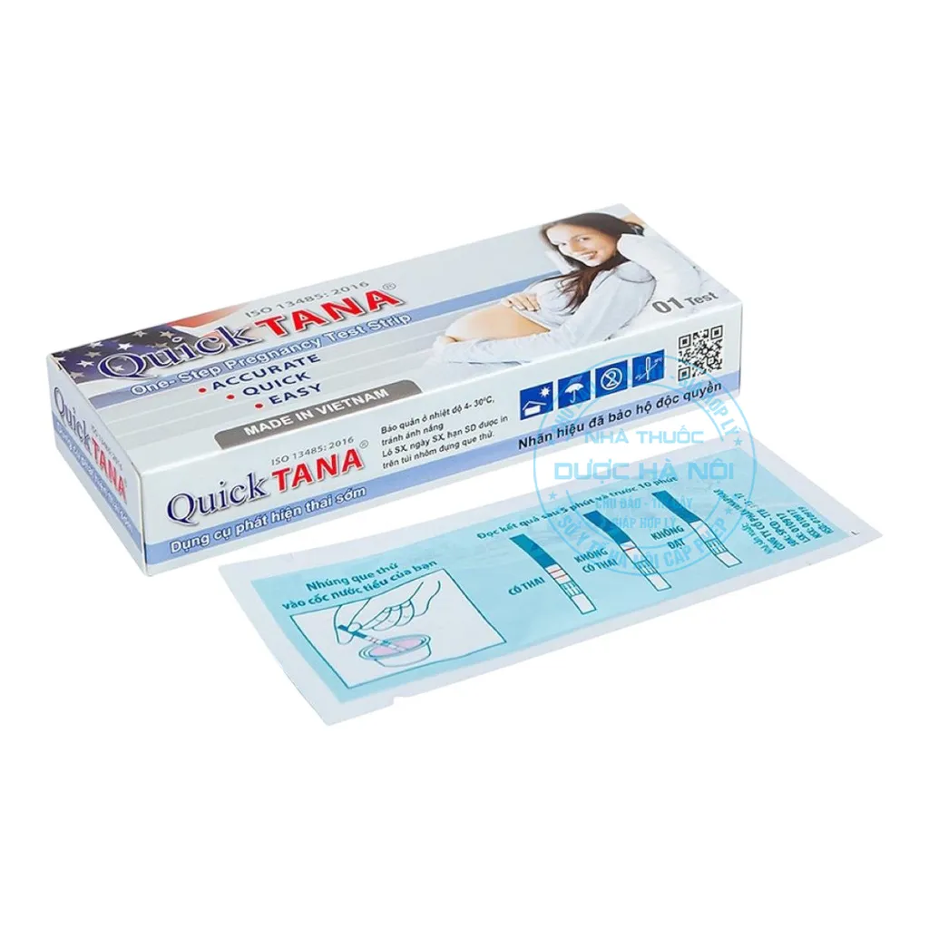 Que thử thai Quick Tana