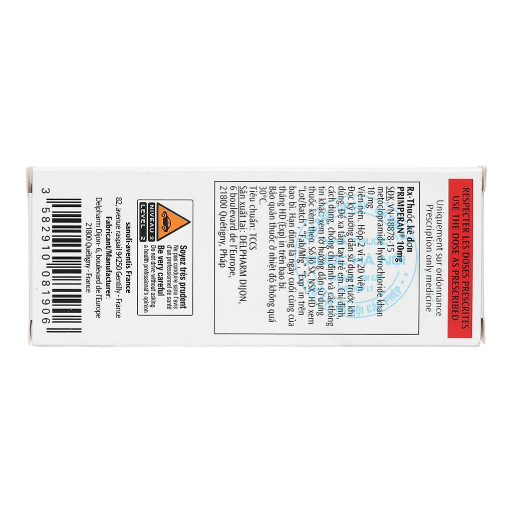thuốc Primperan 10mg