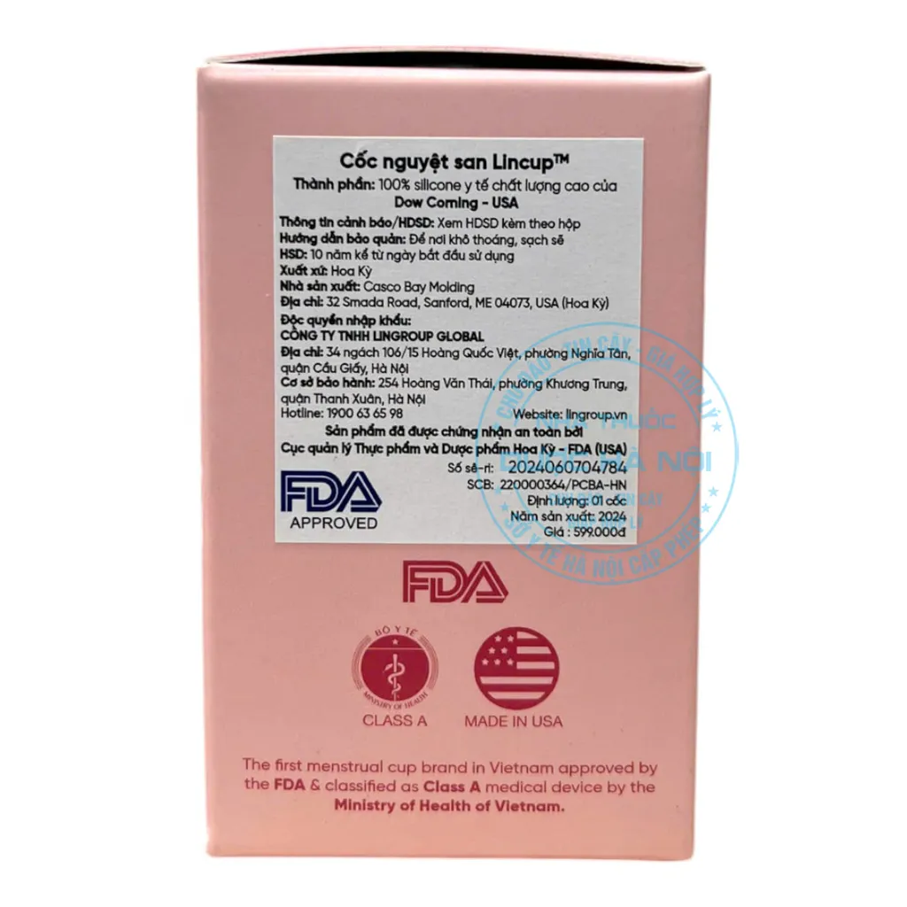 Cốc nguyệt san Iriscup Menstrual
