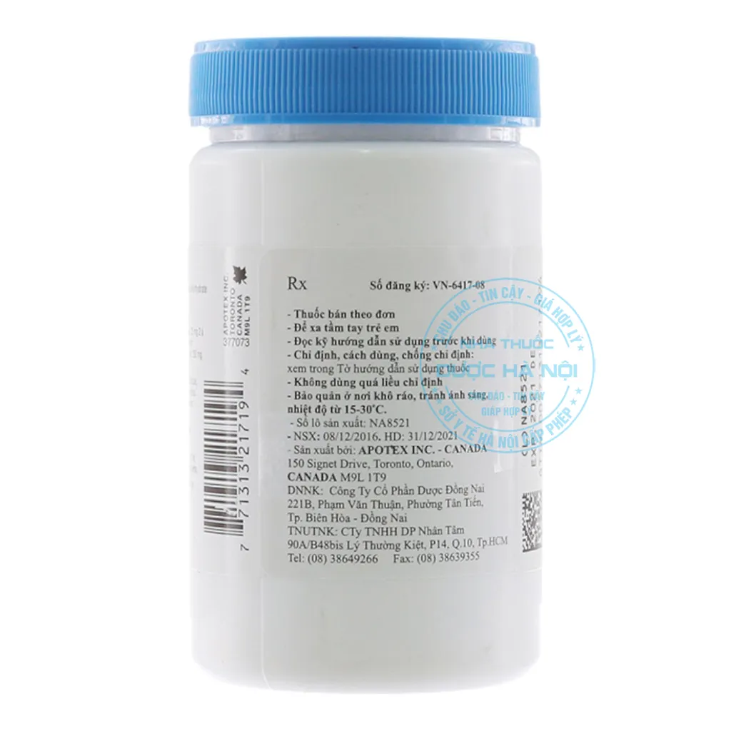 Thuốc Apo-Amitriptyline