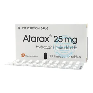 Thuốc Atarax 25mg điều trị các vấn đề về lo âu, căng thẳng và khó ngủ