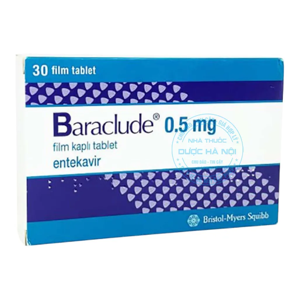 Thuốc Baraclude 0.5mg