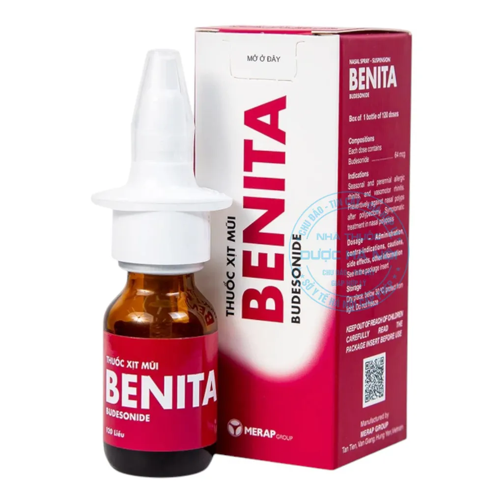 Thuốc xịt mũi Benita