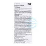 Thuốc Bequantene 100mg