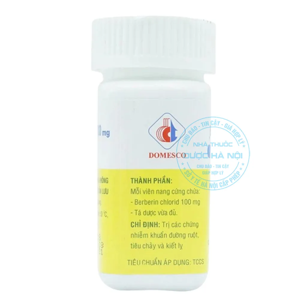 Thuốc Berberin 100mg