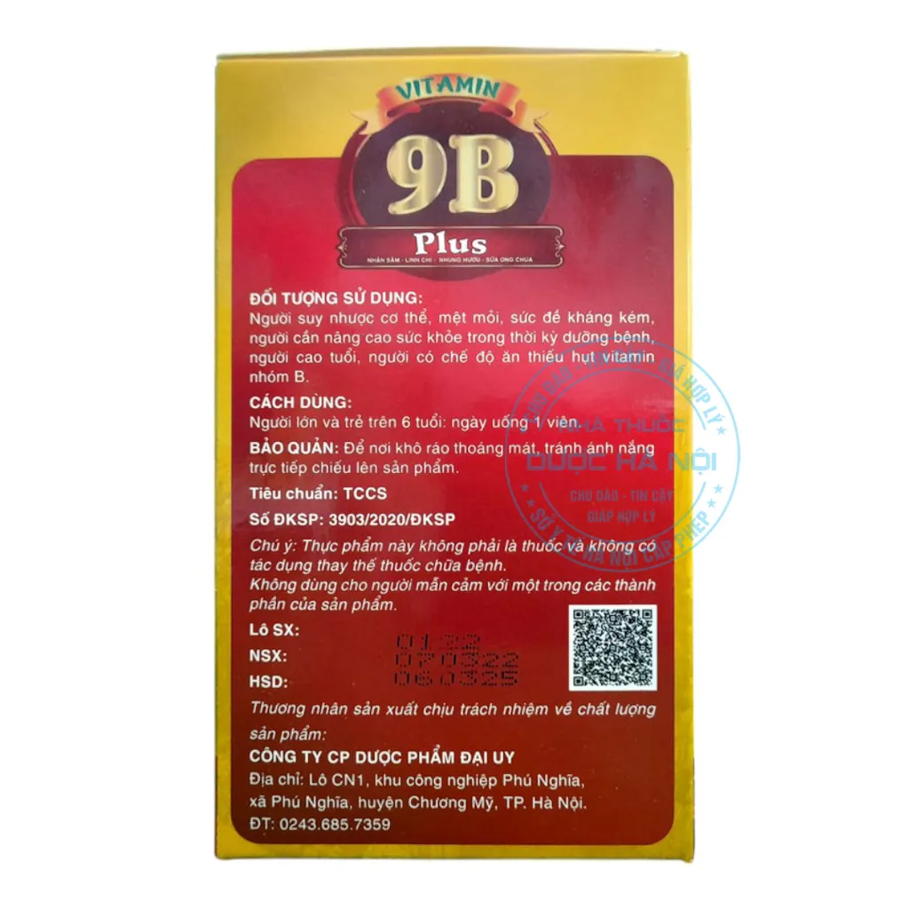 Vitamin 9B Plus