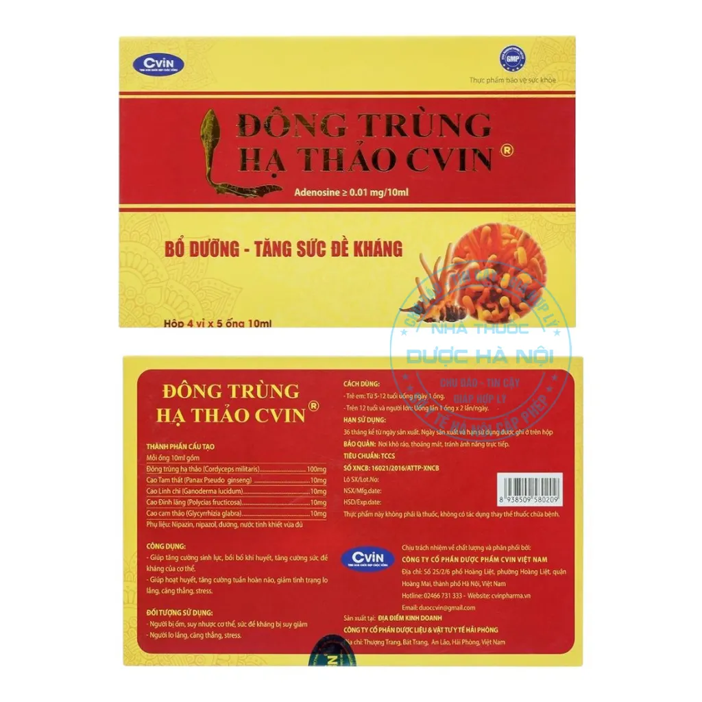 Đông Trùng Hạ Thảo CVIN