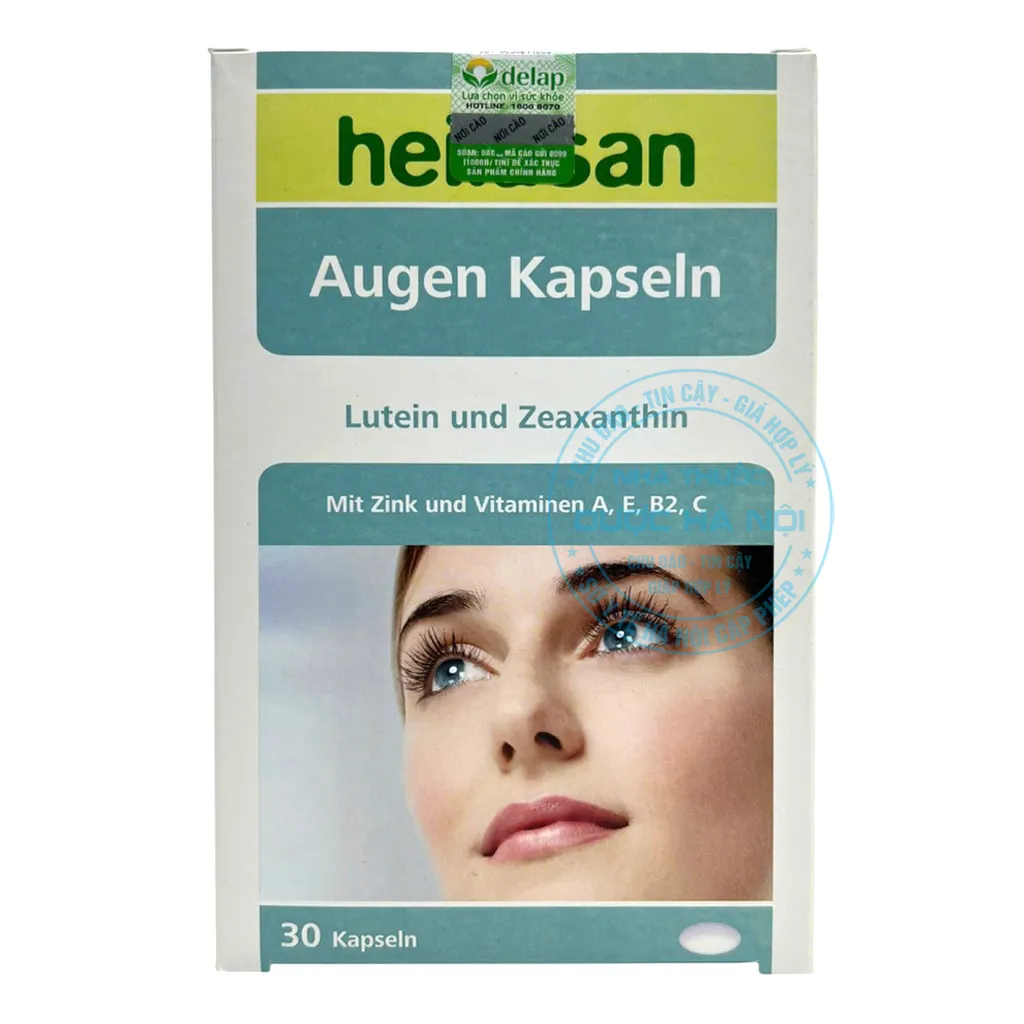 Viên uống Heilusan Augen Kapseln