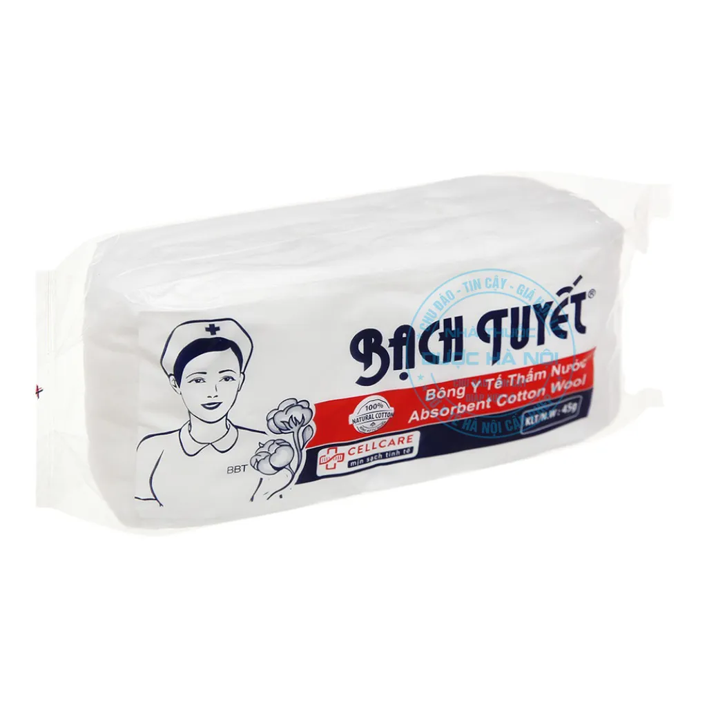 Bông y tế Bạch Tuyết 45g