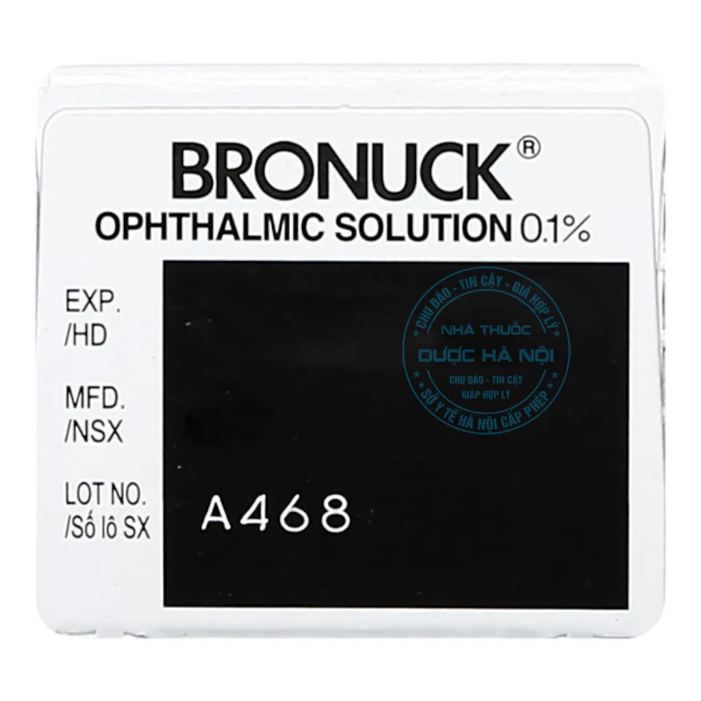 Thuốc nhỏ mắt Bronuck