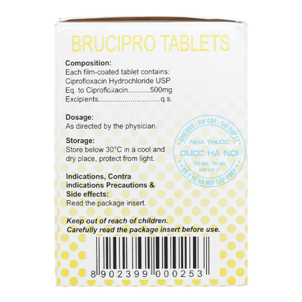 Thuốc Brucipro Tablets