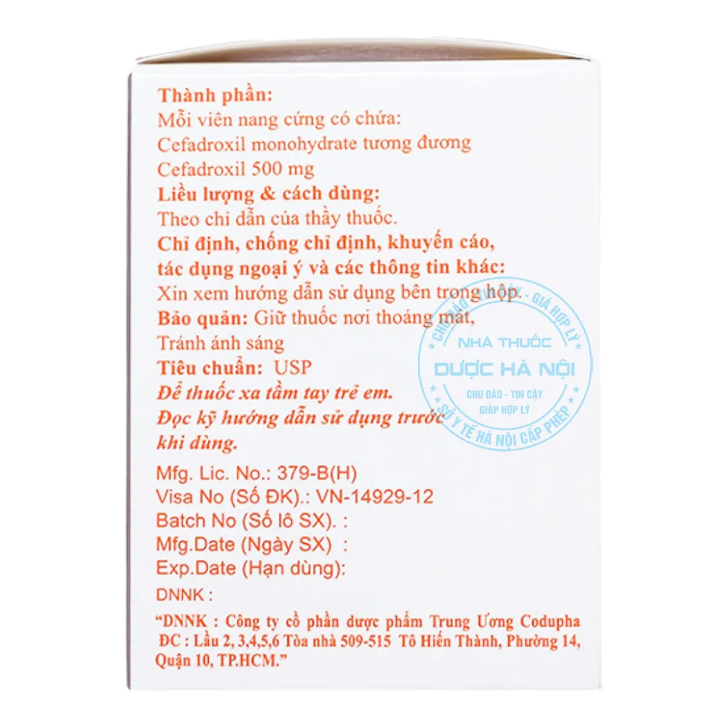 Thuốc Brudoxil 500mg