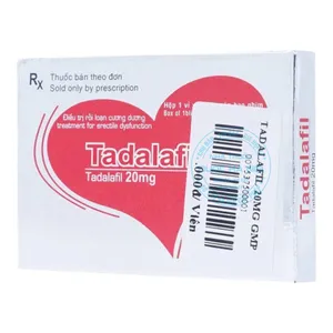 Thuốc Tadalafil 20mg điều trị rối loạn cương dương ở nam giới