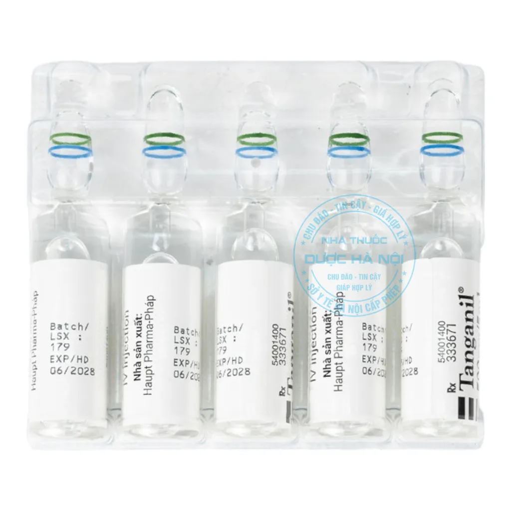 Thuốc tiêm Tanganil 500mg/5ml