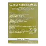 Dung dịch nhãn khoa Taurine-solopharm 4%