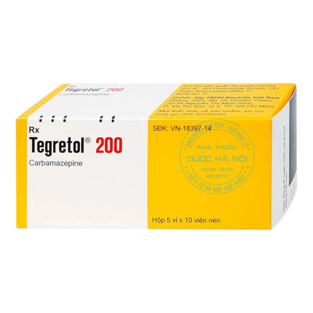 Thuốc Tegretol CR 200