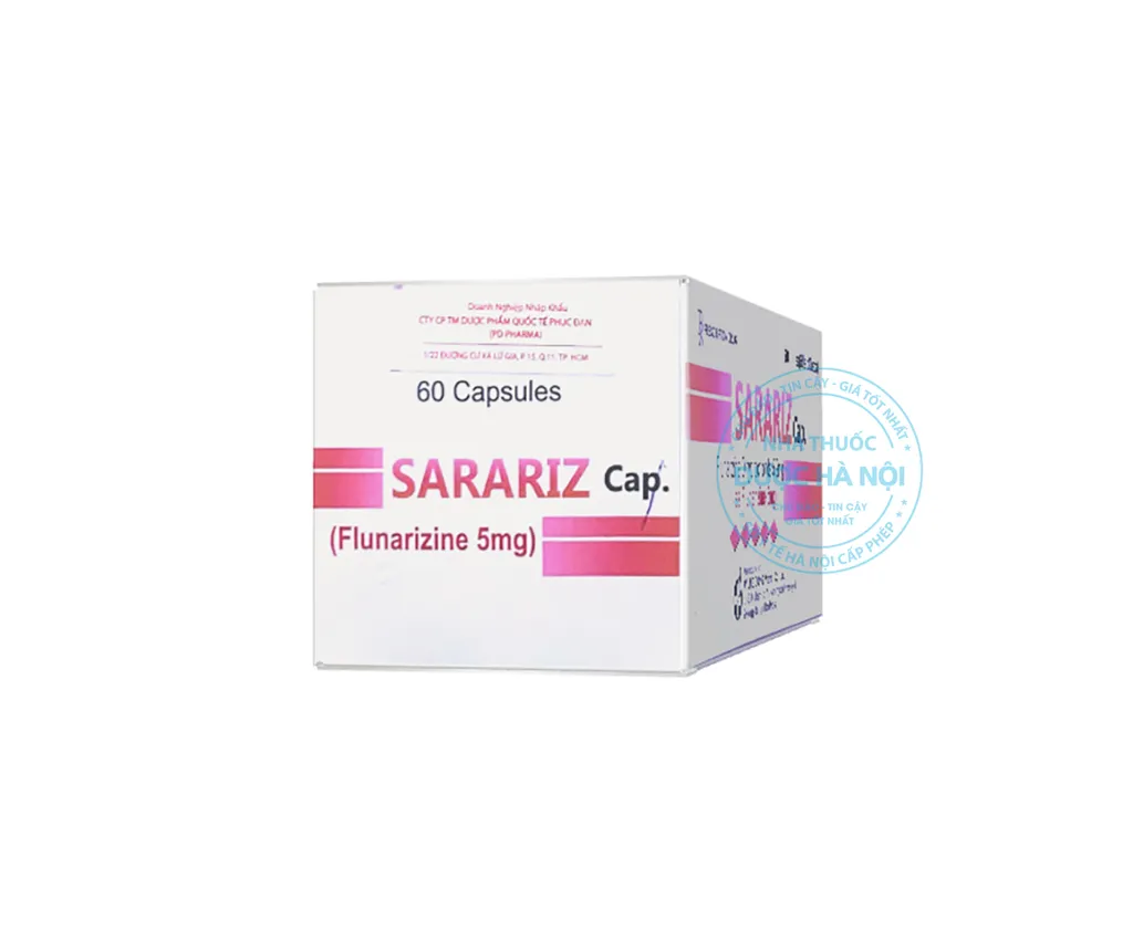 Thuốc Sarariz Cap. 5mg