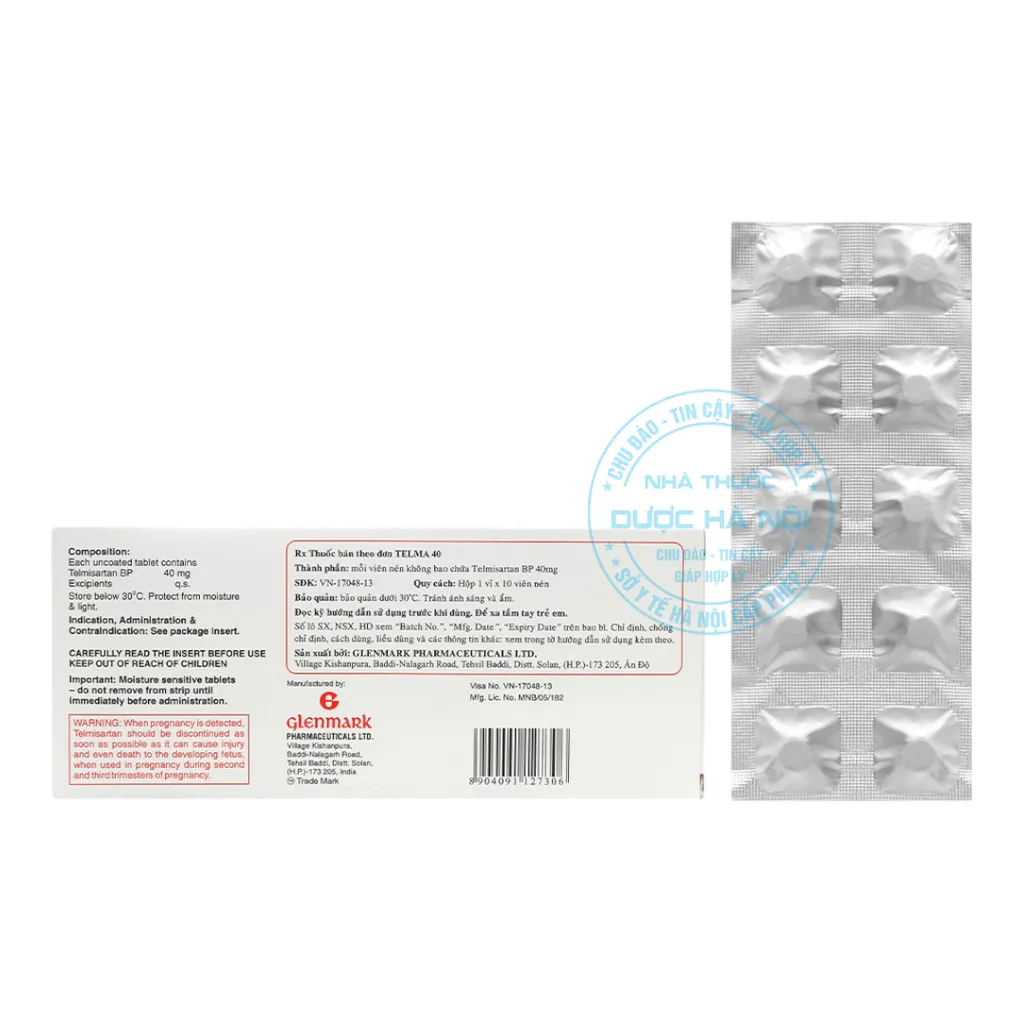 Thuốc Telma 40mg