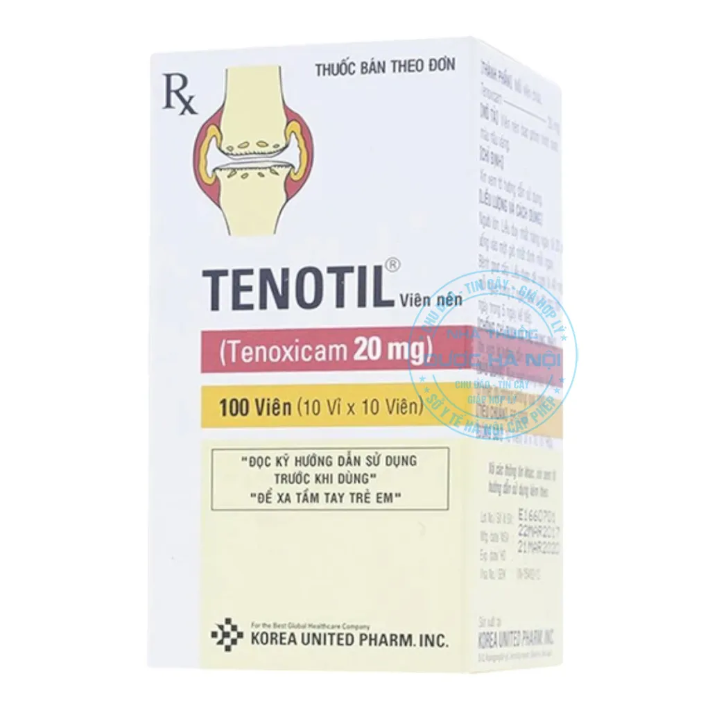 Thuốc Tenotil 20mg