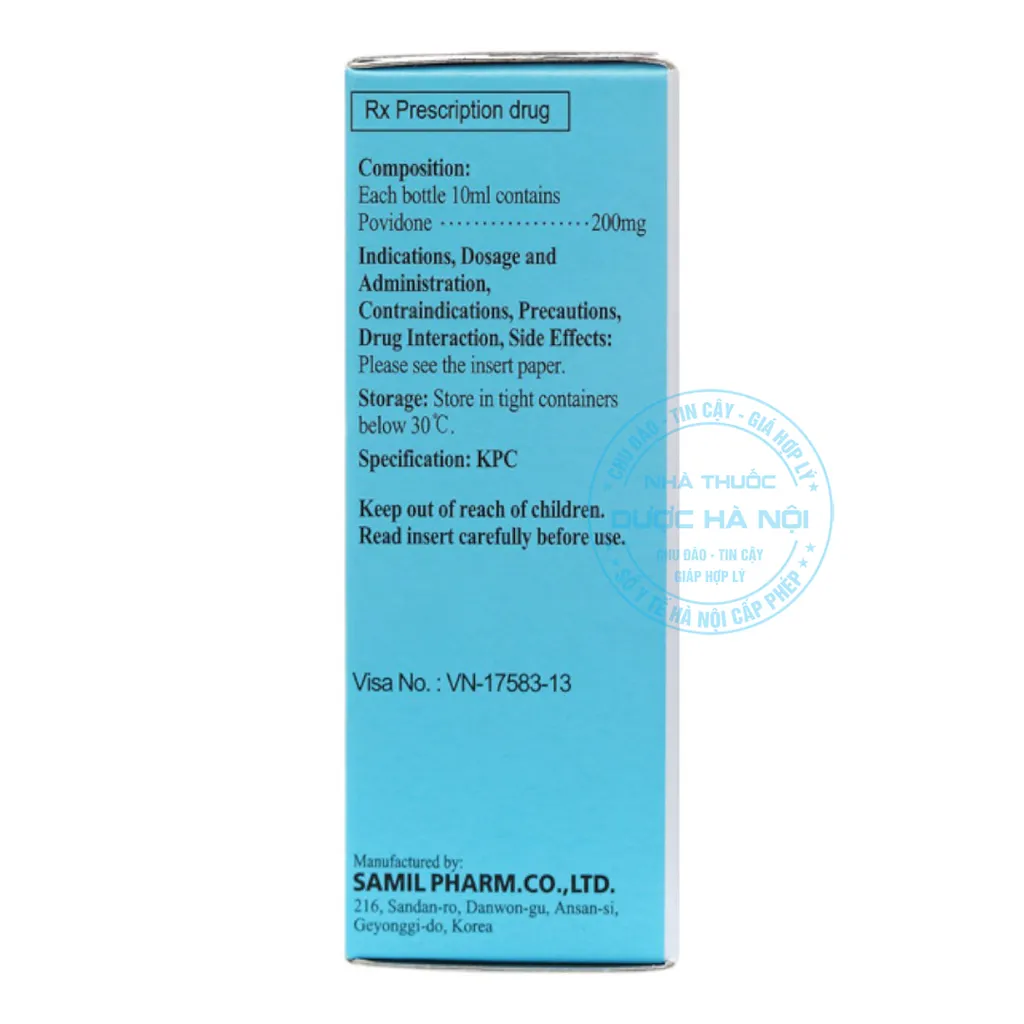 Thuốc nhỏ mắt Salmil-Vdone