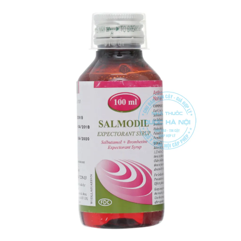 Thuốc Salmodil Expectorant Syrup