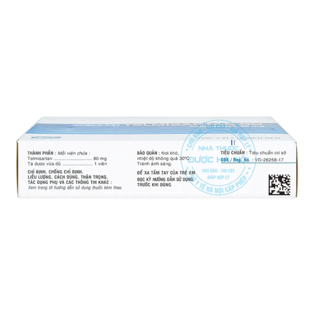 Thuốc Savi Telmisartan 80