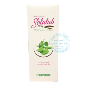 Dung dịch vệ sinh phụ nữ Solutab Daily làm sạch và khử mùi hiệu qủa
