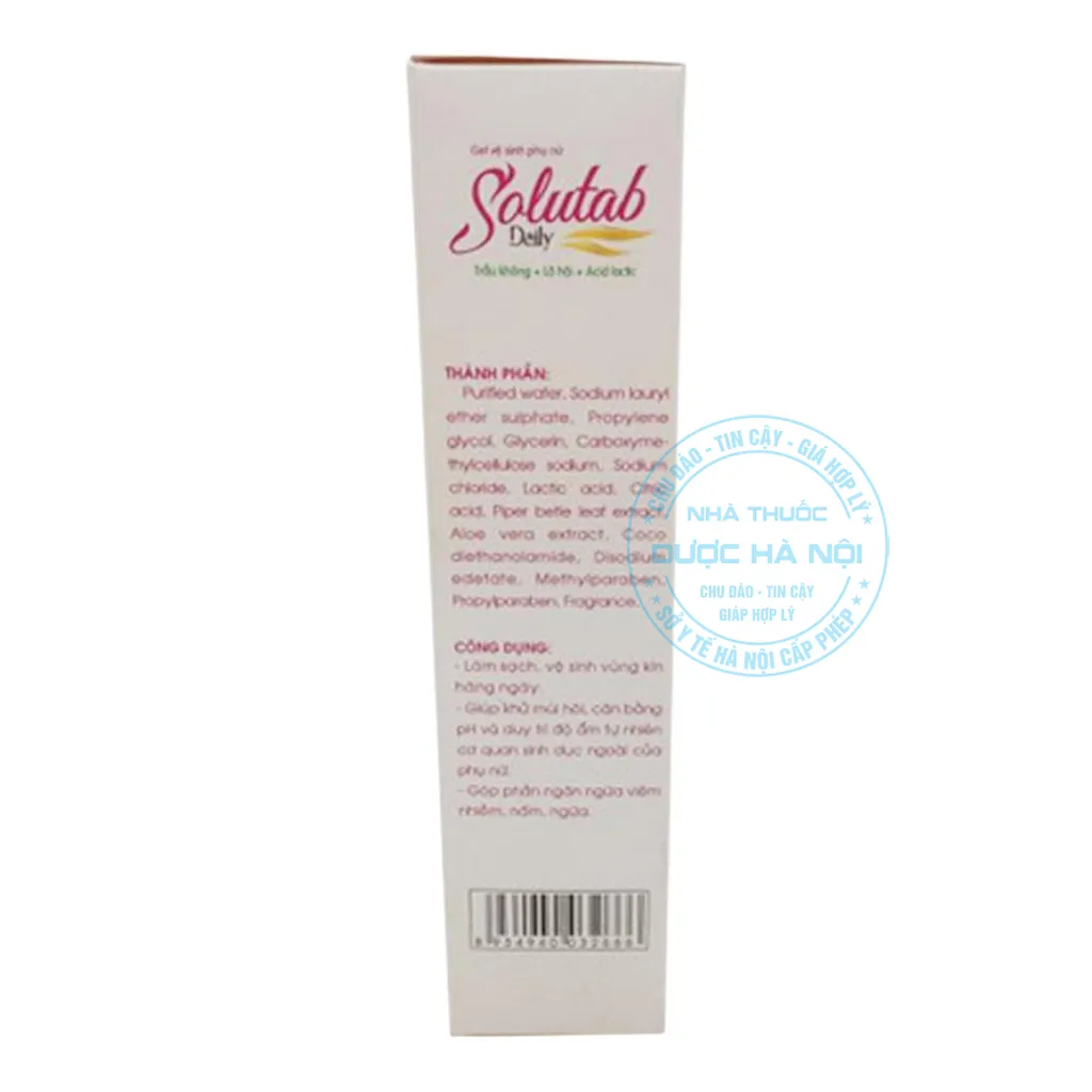Dung dịch vệ sinh phụ nữ Solutab Daily