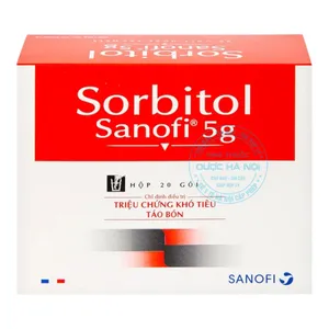 Thuốc Sorbitol Sanofi 5g điều trị táo bón hoặc khó tiêu