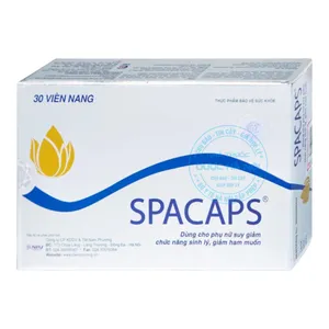Viên uống Spacaps hỗ trợ tình trạng suy giảm hormone ở phụ nữ mãn kinh