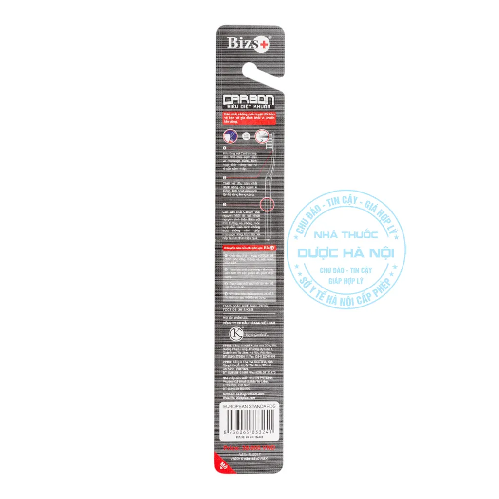 Bàn chải Bio Bamboo Bizs+