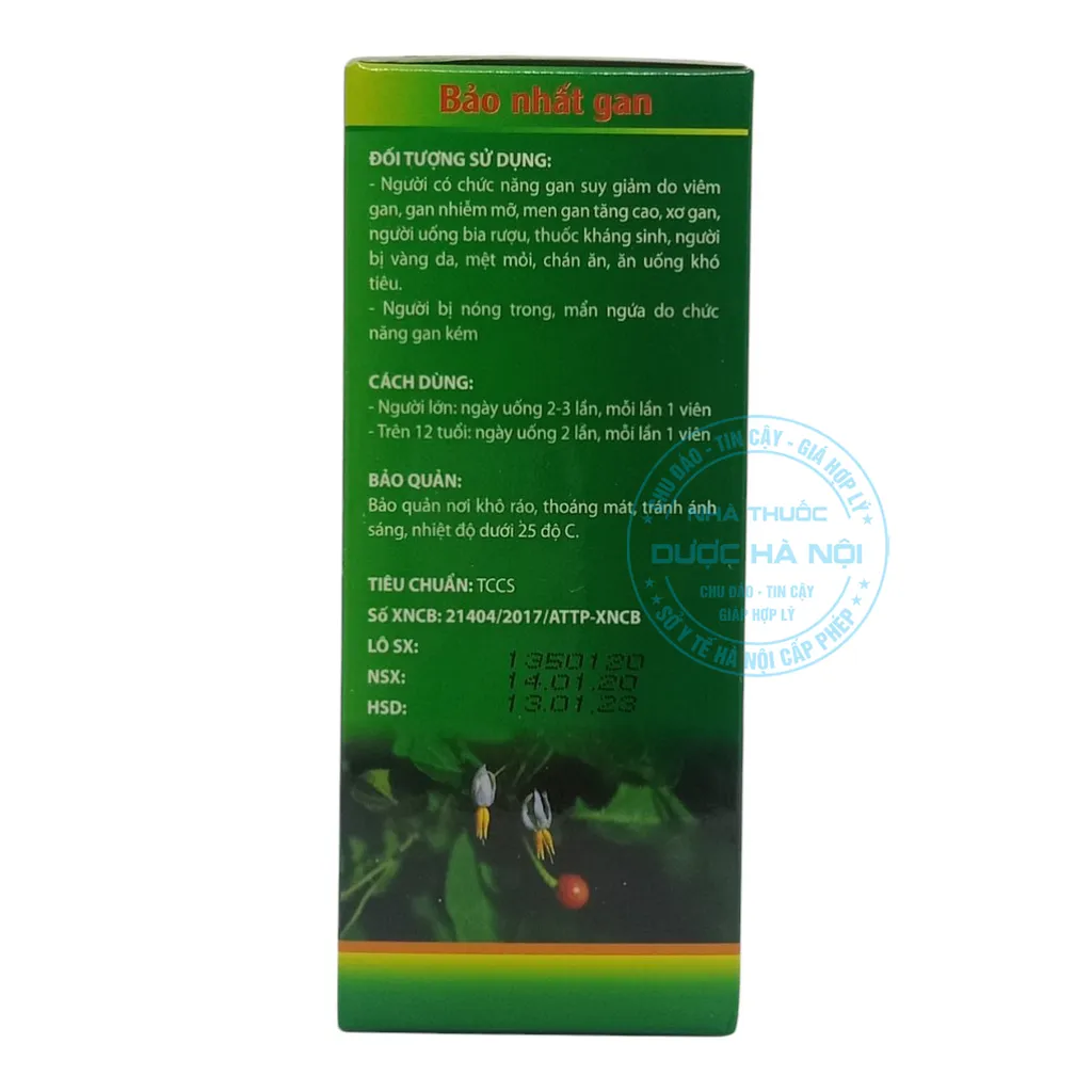 Viên uống Bảo Nhất Gan
