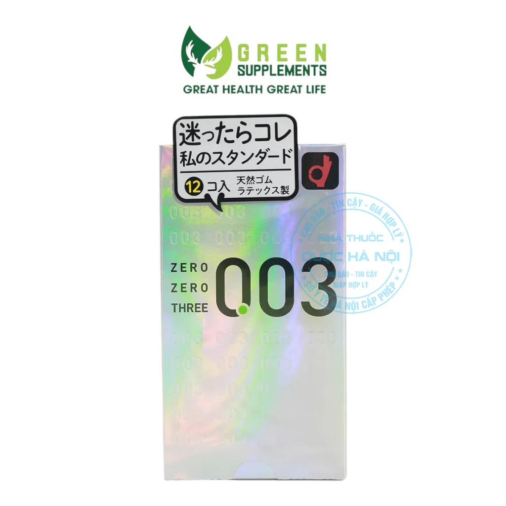 Bao cao su Okamoto 0.03 Platinum