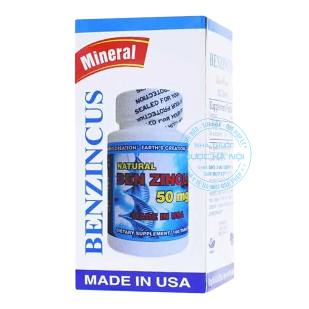 Viên uống Natural Ben Zincus