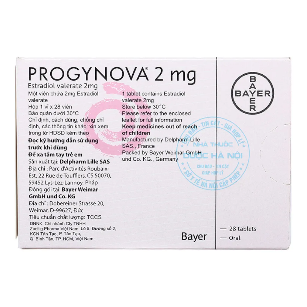 thuốc Progynova 2mg