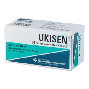Thuốc Ukisen 10mg điều trị các triệu chứng liên quan đến viêm mũi dị ứng, viêm kết mạc