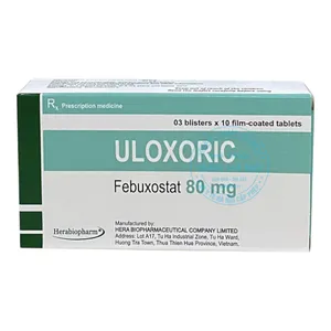 Thuốc Uloxoric điều trị tăng acid uric trong máu hay bệnh gút