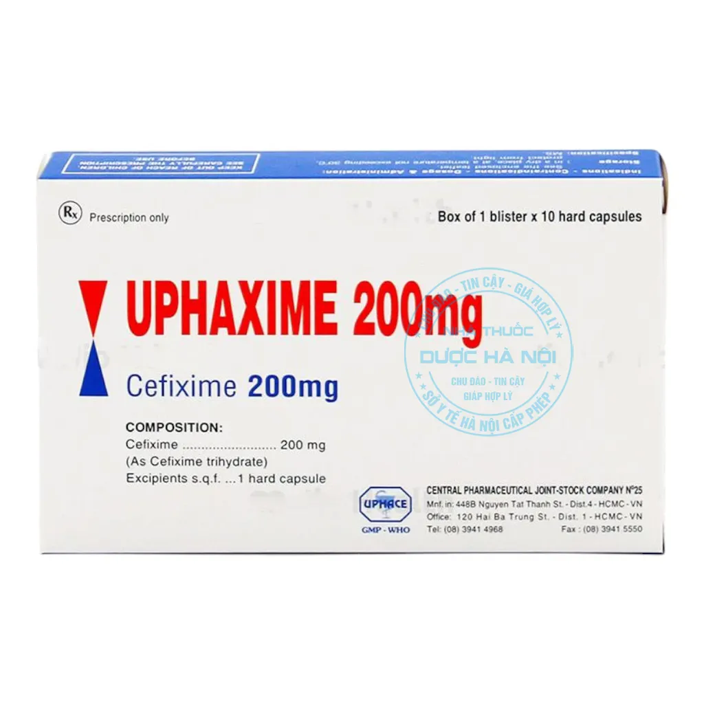 Thuốc Uphaxime 200mg